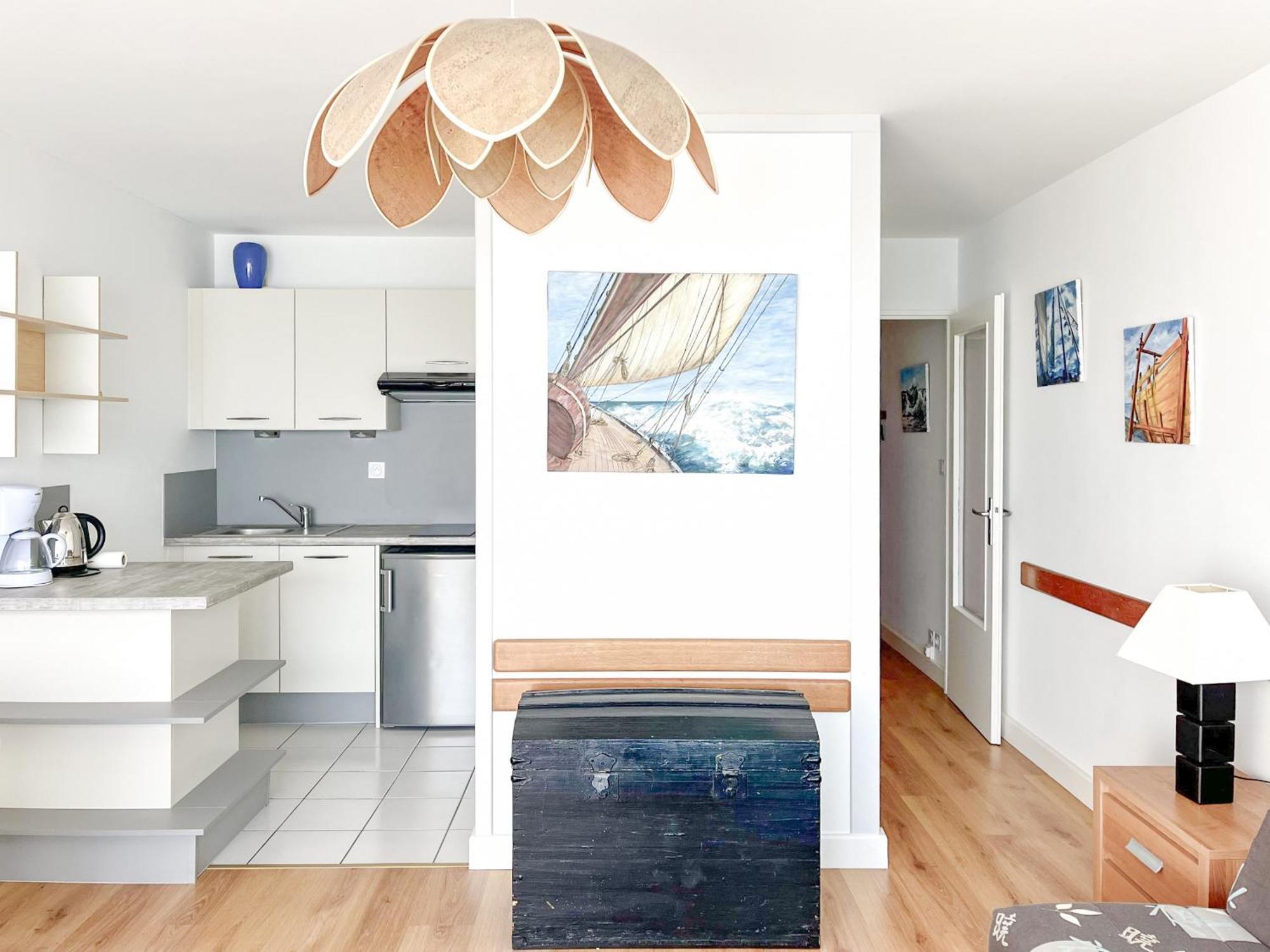 Joli Appartement Avec Vue Imprenable Sur La Baie Des Sables - 4 Pers Les Sables-dʼOlonne Buitenkant foto