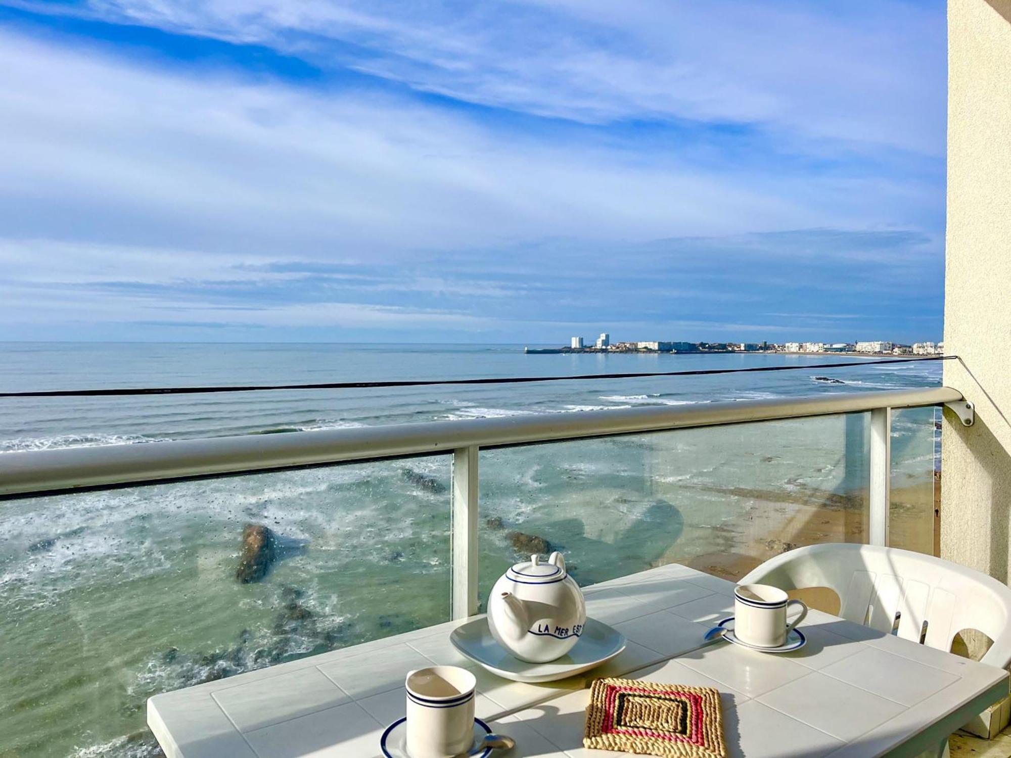Joli Appartement Avec Vue Imprenable Sur La Baie Des Sables - 4 Pers Les Sables-dʼOlonne Buitenkant foto